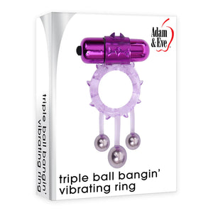 Triple Ball Bangin’ Vibrating Ring