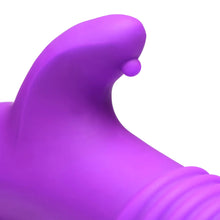 Load image into Gallery viewer, Gossip Blaster 7X Thrusting Silicone Rabbit Vibrator Violet
