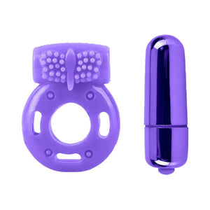 Vibrating Couples Kit - Purple