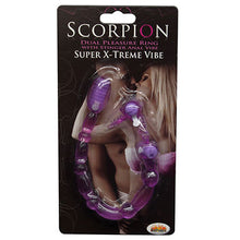 Load image into Gallery viewer, Extreme Scorpion Dual Pleasure Ring With Anal Vibe
